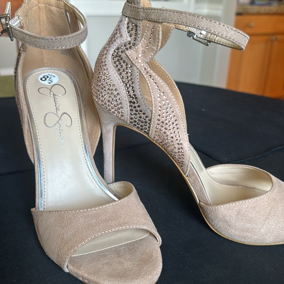 \Jessica Simpson\• Japara Jeweled Heels - Picture 6 of 10